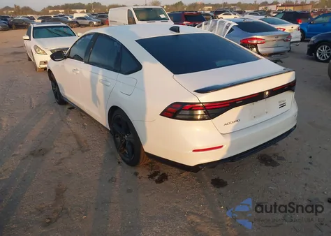 2025 Honda Accord Hybrid Sport-L из США, поврежденный, VIN 1HGCY2F76SA019205